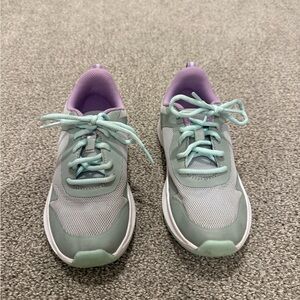 Mint and Lavender Athletic Sneakers